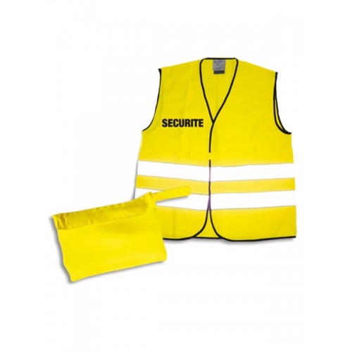 Gilet Fluo SECURITE : Visibilité et sécurité assurées